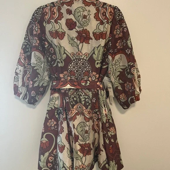 NWT Mestiza Valencia Mini Dress in Jardin Rose - Picture 8 of 8